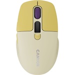 Canyon MW-26 Silent optikai Bluetooth / vezeték nélküli egér sárga