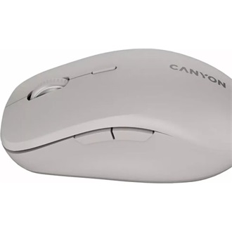 Canyon MW-21 optikai vezeték nélküli egér barna (Beige)
