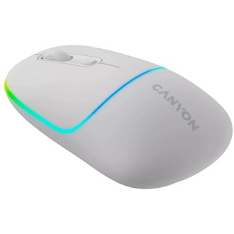 Canyon MW-22 optikai Bluetooth / vezeték nélküli egér fehér (Snow White)
