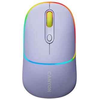 Canyon MW-22 optikai Bluetooth / vezeték nélküli egér lila (Mountain Lavender)