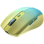 Canyon MW-44 optikai Bluetooth / vezeték nélküli egér ciánkék-sárga