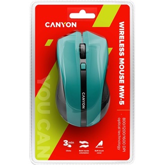 Canyon M-10 optikai USB egér fehér-szürke