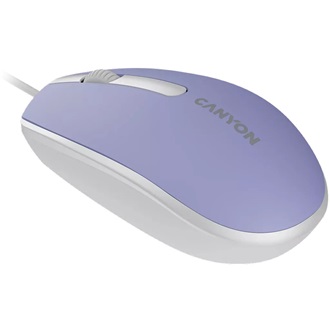 Canyon M-10 optikai USB egér lila-szürke
