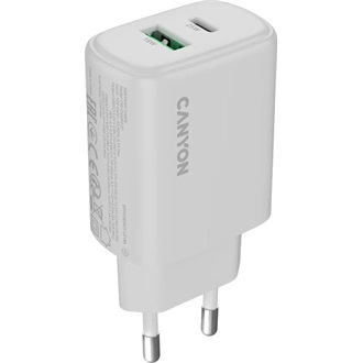 Canyon OnCharge 250 25W univerzális hálózati töltő adapter fehér