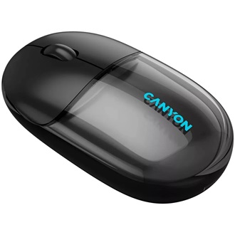 Canyon OnClick 24 optikai Bluetooth / vezeték nélküli egér fekete-átlátszó