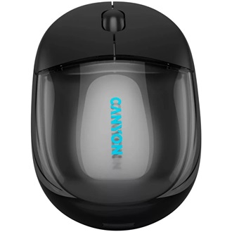 Canyon OnClick 24 optikai Bluetooth / vezeték nélküli egér fekete-átlátszó