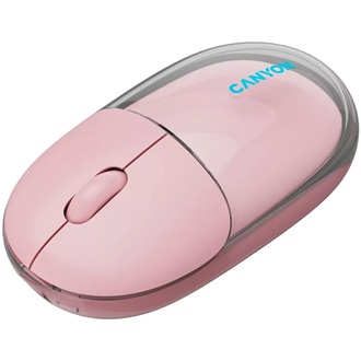Canyon OnClick 24 optikai Bluetooth / vezeték nélküli egér rózsaszín-átlátszó