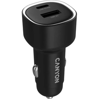 Canyon OnDrive 48 48W univerzális autós töltő adapter fekete