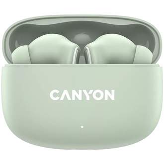 Canyon OnGo 9 True Wireless fülhallgató headset zöld