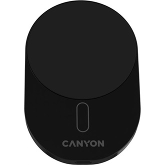 Canyon OnGrip 105 15W univerzális vezeték nélküli töltő adapter / autós tartó fekete (Qi2)