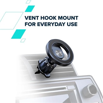 Canyon OnGrip 12 Magnetic telefon autós tartó műszerfalra / szélvédőre fekete