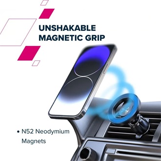 Canyon OnGrip 12 Magnetic telefon autós tartó műszerfalra / szélvédőre fekete