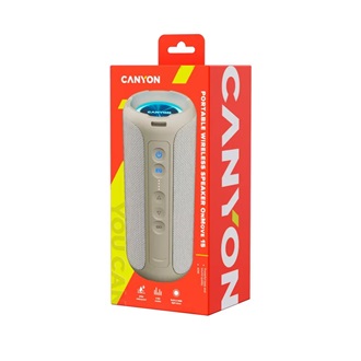 Canyon OnMove 15 IPX6 2600mAh vízálló 2.0 hangszóró barna