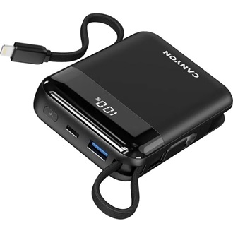 Canyon OnPower 104 10000mAh powerbank fekete