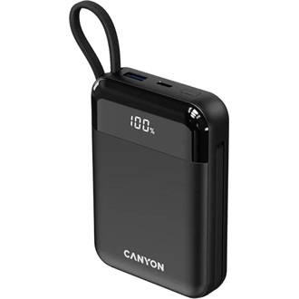 Canyon OnPower 104 10000mAh powerbank fekete