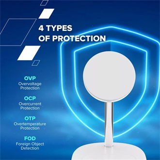 Canyon OnPower 205 15W univerzális vezeték nélküli töltő adapter fekete (Qi2)