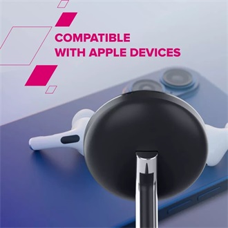 Canyon OnPower 205 15W univerzális vezeték nélküli töltő adapter fekete (Qi2)