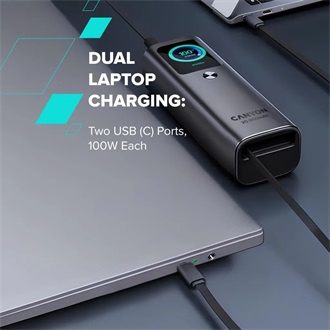 Canyon OnPower 265 20000mAh LiPo powerbank szürke