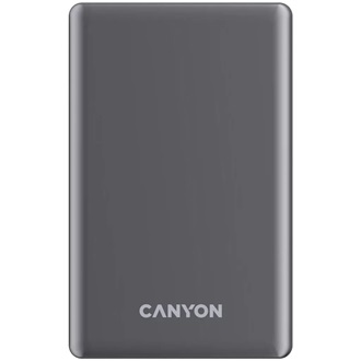 Canyon OnPower 505 Slim Magsafe 5000mAh LiPo powerbank szürke