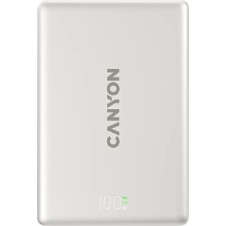 Canyon OnPower 511 10000mAh LiPo powerbank szürke (Star Grey)