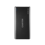 Canyon PB-108 10000mAh LiPo powerbank fekete (Lightning bemenet)