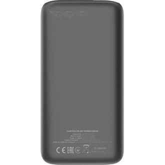 Canyon PD-301 30000mAh LiPo powerbank fekete