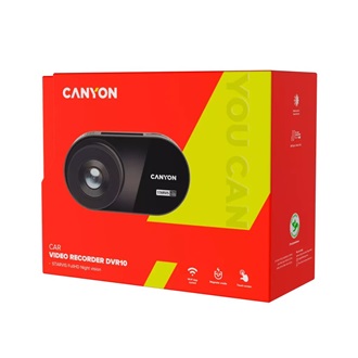 Canyon DVR40GPS autós kamera fekete