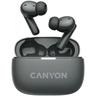 Canyon TWS-10 True Wireless fülhallgató headset szürke