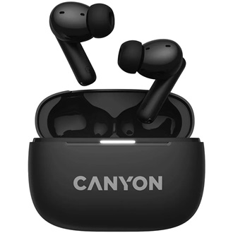 Canyon TWS-10 True Wireless fülhallgató headset fekete
