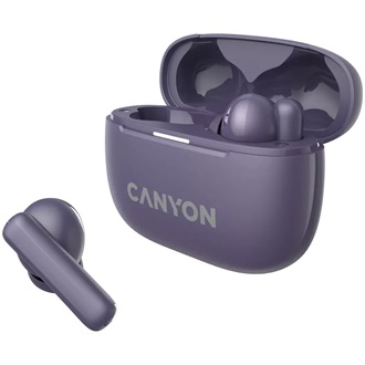 Canyon TWS-10 True Wireless fülhallgató headset lila