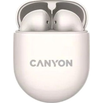 Canyon TWS-6 True Wireless fülhallgató headset bézs