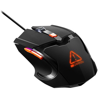 Canyon Vigil USB optikai gaming egér fekete