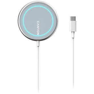Canyon WS-100 15W univerzális vezeték nélküli töltő adapter (Qi)