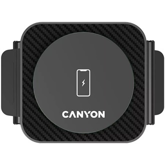Canyon WS-305 3-in-1 Foldable 15W univerzális vezeték nélküli töltő adapter fekete (Qi)