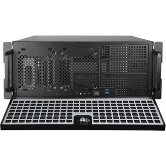 Chieftec 19" 4U Rackbe építhető PC ház- UNC-409S-B-OP