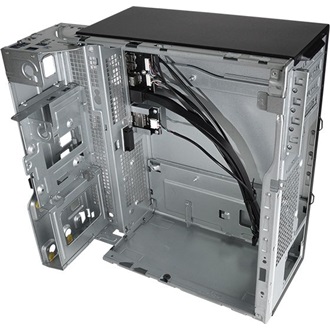 Chieftec BS-10B-300 300W MT Mini Tower számítógépház fekete