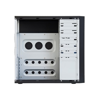 Chieftec CQ-01B-U3-OP táp nélküli Mid Tower számítógépház fekete