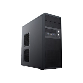 Chieftec CQ-01B-U3-OP táp nélküli Mid Tower számítógépház fekete