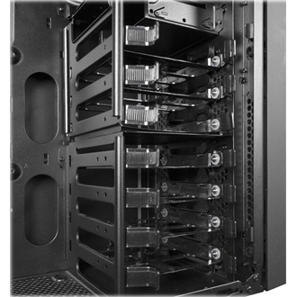 Chieftec CW-01B-OP táp nélküli Full Tower számítógépház fekete