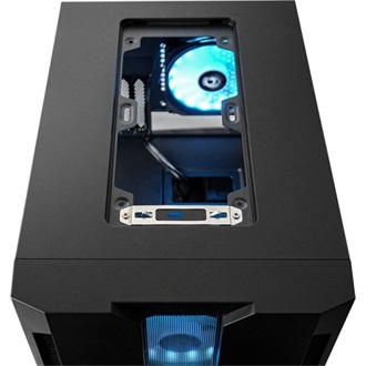 Chieftec Chieftronic M2 táp nélküli ablakos MT Mini Tower számítógépház fekete