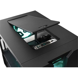 Chieftec Chieftronic M2 táp nélküli ablakos MT Mini Tower számítógépház fekete