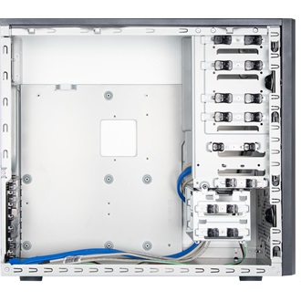 Chieftec Classic táp nélküli Mid Tower számítógépház fekete