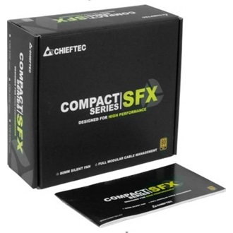Chieftec Compact SFX silent desktop tápegység 550W 80+ Gold BOX