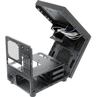 Chieftec Cube CI-01B-OP táp nélküli MT Mini Tower számítógépház fekete