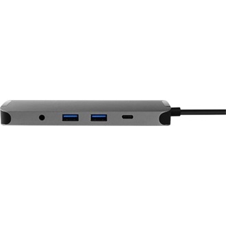 Chieftec DSC-901 9-in-1 9-port 80W USB-C dokkoló szürke