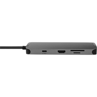 Chieftec DSC-901 9-in-1 9-port 80W USB-C dokkoló szürke