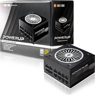 Chieftec GPX-550FC PowerUP ATX silent desktop tápegység 550W 80+ Gold BOX
