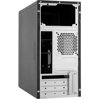 Chieftec HO-12B-OP Elox táp nélküli MT Mini Tower számítógépház fekete