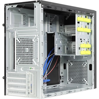 Chieftec HT-01B-OP táp nélküli MT Mini Tower számítógépház fekete