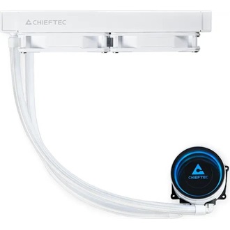 Chieftec Iceberg 240 RGB processzor vízhűtő fehér